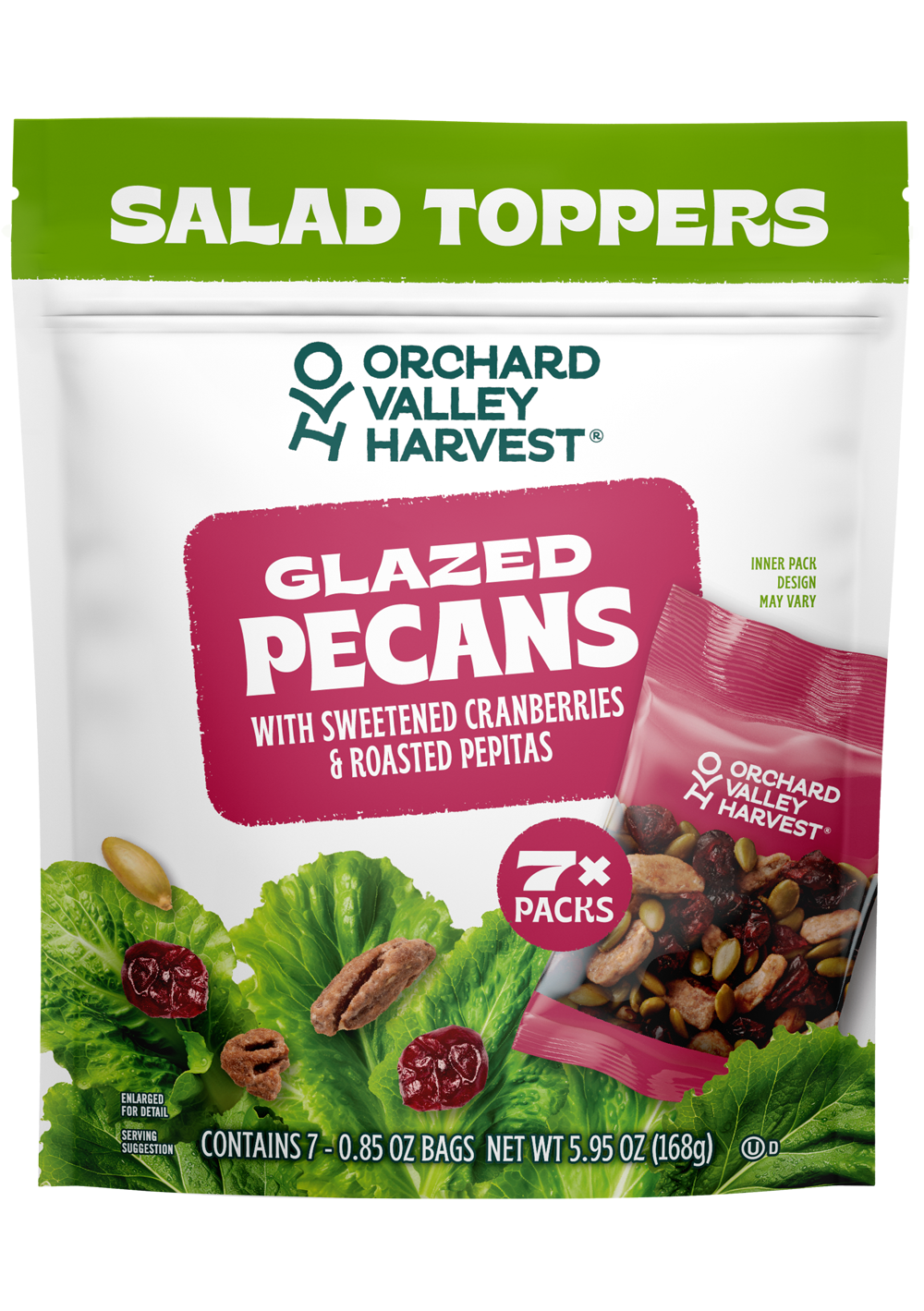 Glazed Pecans With Sweetened Cranberries & Pepitas – Multi-Pack