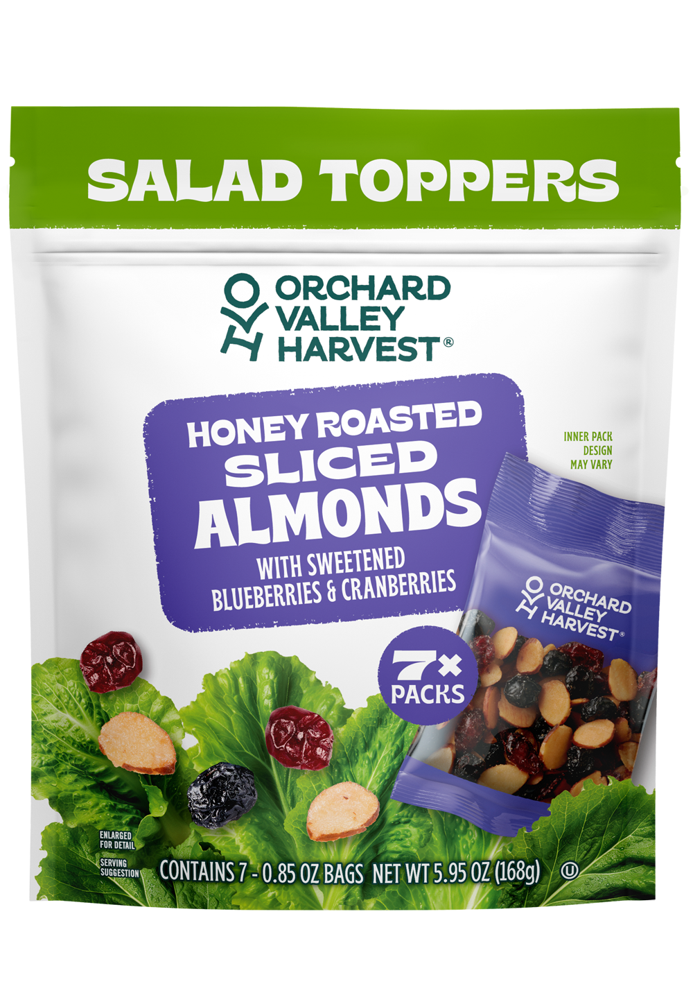 Honey Roasted Sliced Almonds & Berries – Multi-Pack